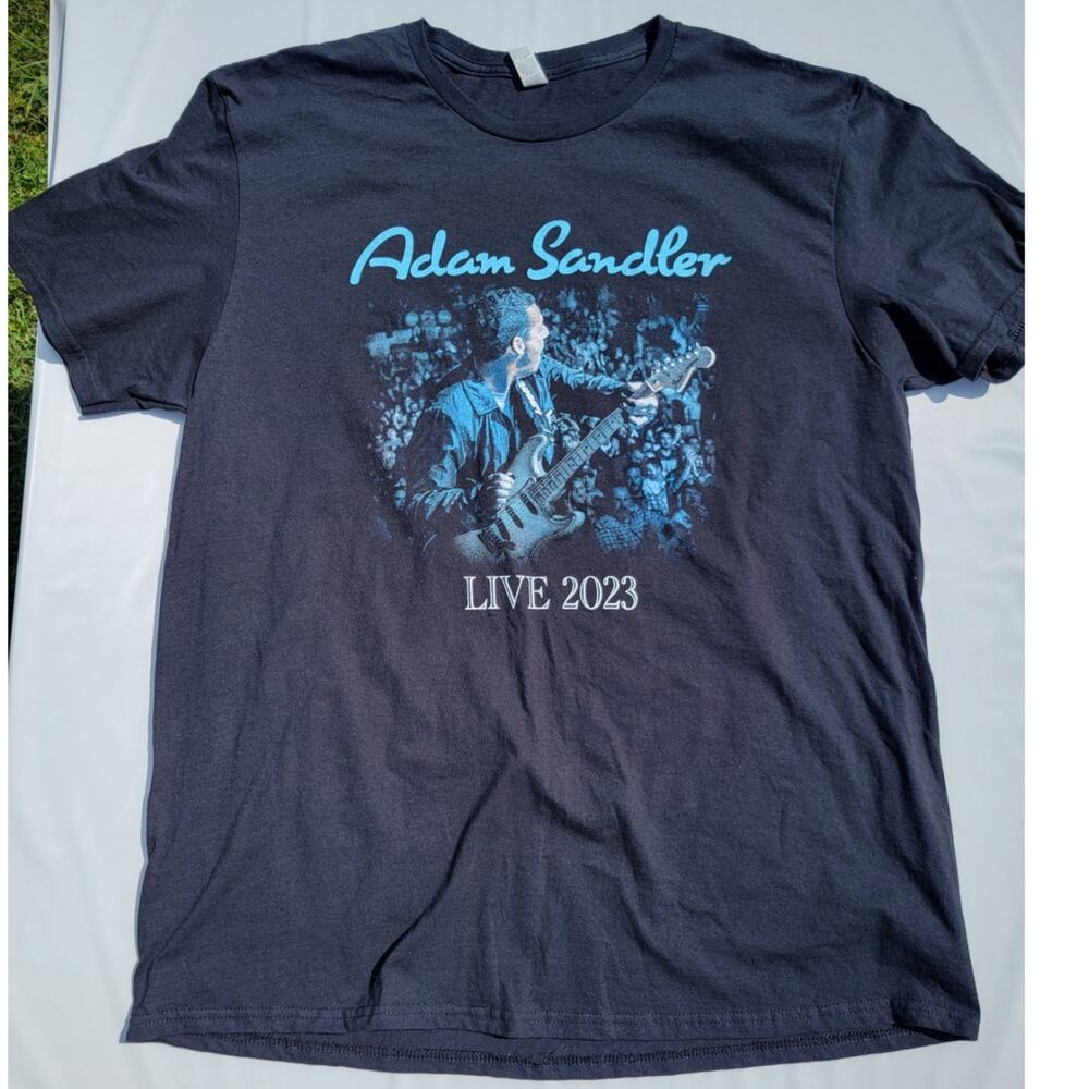 Adam Sandler Tour 2023 T-Shirt Men Size XL Front And Back Graphic